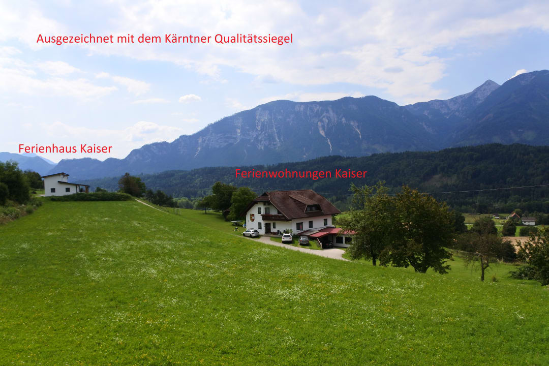 Außenansicht Ferienhaus Kaiser