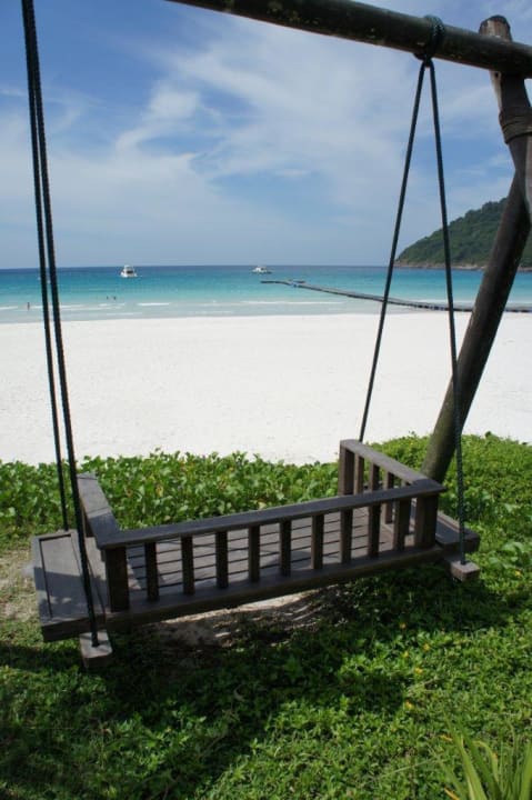 Schaukel im Garten The Taaras Beach & Spa Resort