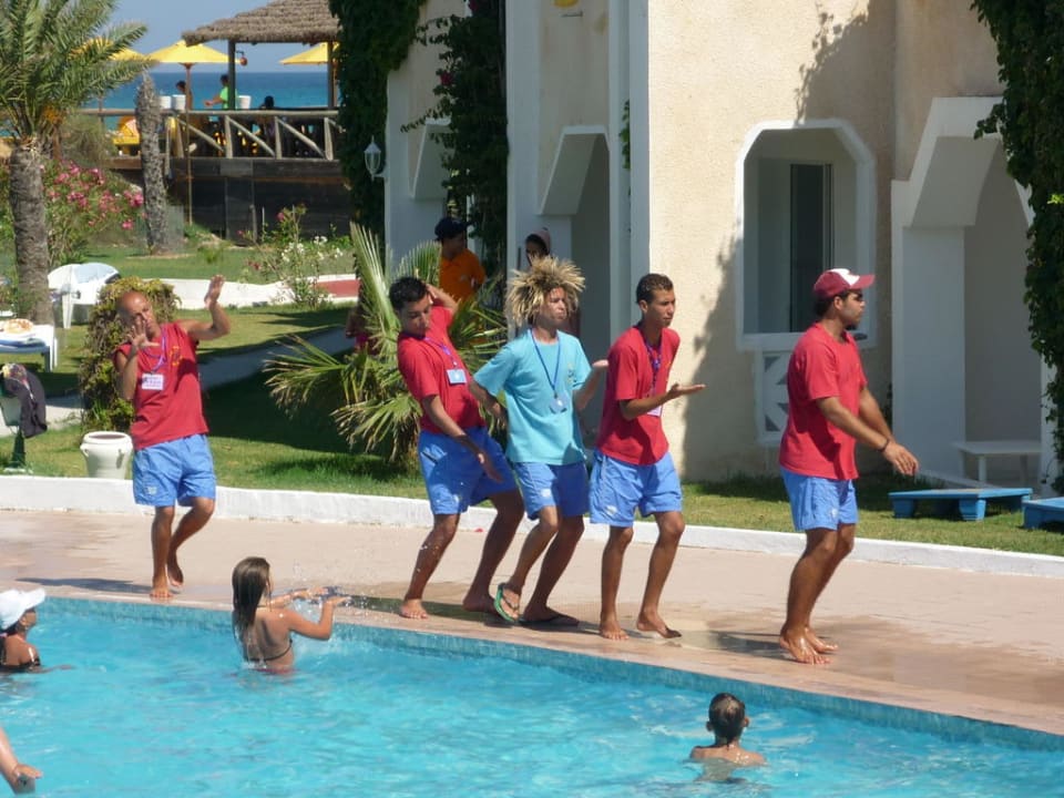 Clubtanz am Pool Mahdia Beach & Aquapark