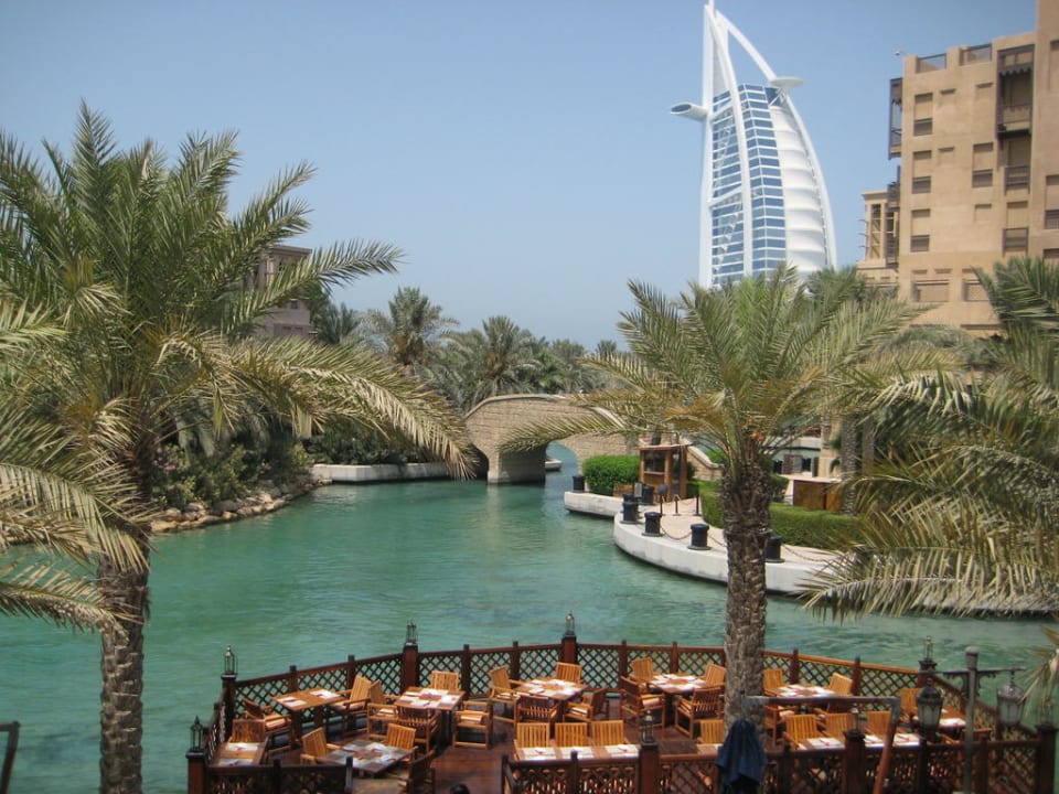 "Wasserstraßen" im Hotel Jumeirah Mina Al Salam