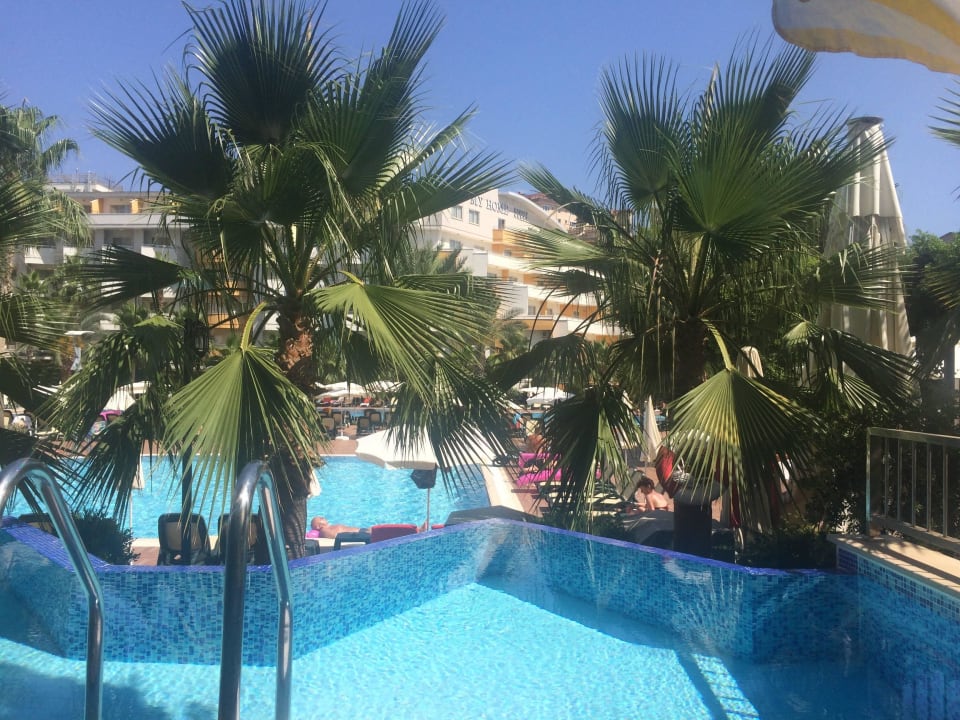 Aussicht von unserer Terrasse My Home Resort