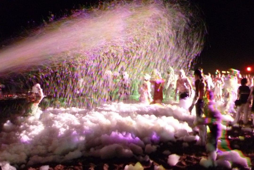 Schaumparty Sherwood Dreams Resort