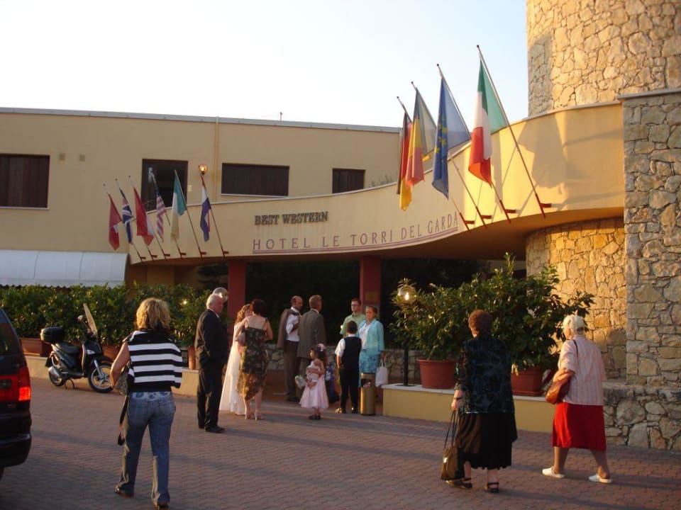 Eingang Hotel Le Torri del Garda