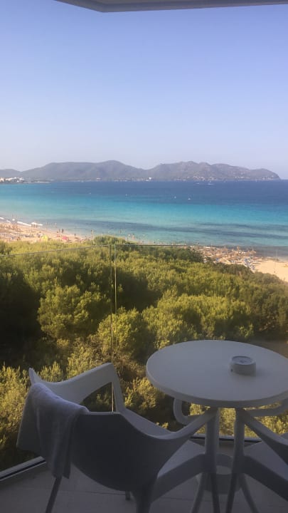 Ausblick Hipotels Bahía Cala Millor