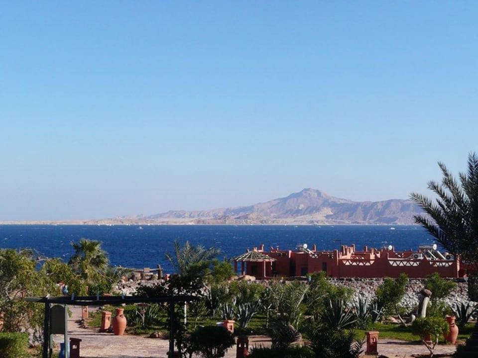 Przepiękny widok na wyspę Tiran Hotel Hauza Beach Resort