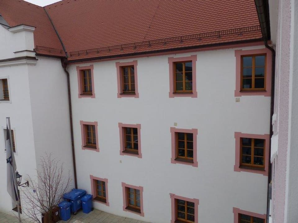 Ausblick vom Zimmer Altstadthotel Kneitinger