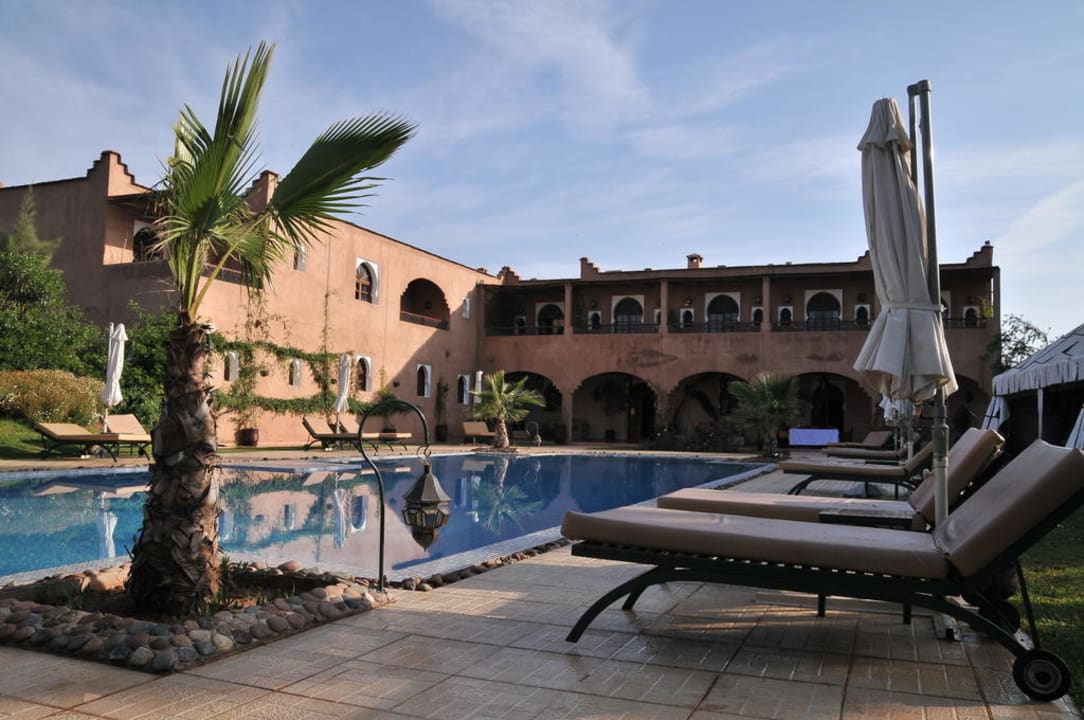 Vue Piscine Hotel Kasbah Dar Ilham