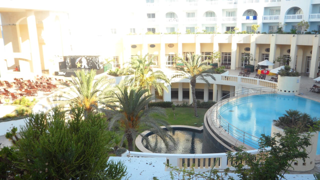 Ausblick von Zimmer 2. OG Medina Solaria & Thalasso