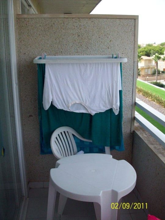 Möbelierter Balkon Eix Platja Daurada Hotel & SPA