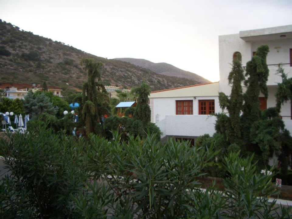 Blick vom Balkon Sentido Kyknos Beach Adults Only 16+