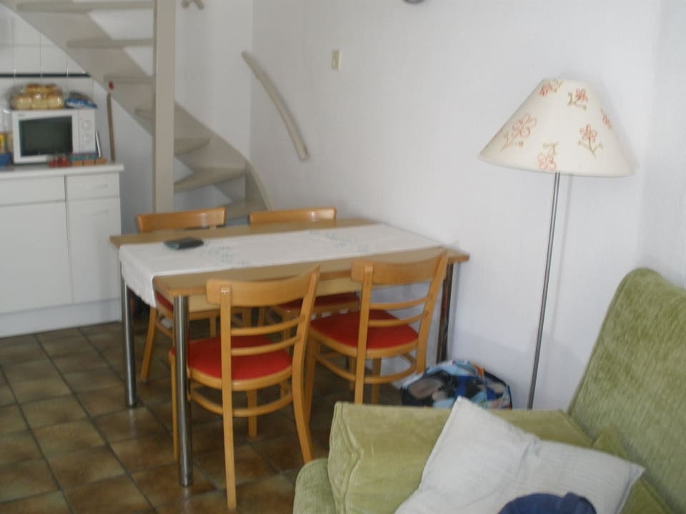 Blick in die Küche Sommerhaus Binnenweg 18