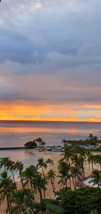 Ausblick Hilton Hawaiian Village Waikiki Beach Resort