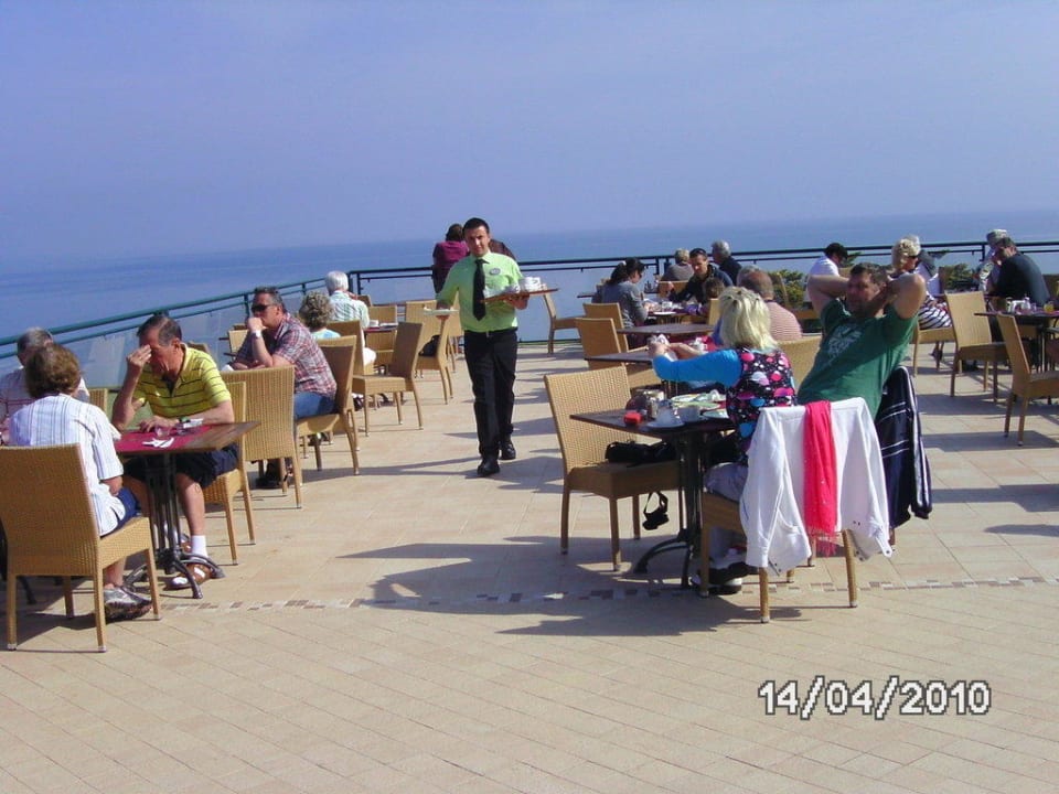 Frühstücksterrasse Aldiana Club Rocca Nettuno Calabria