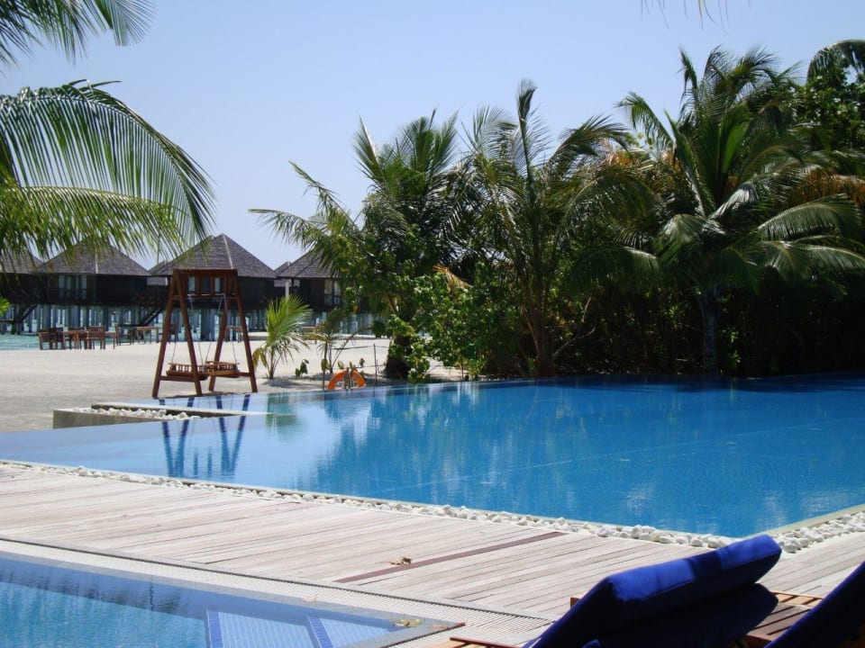 Pool bei Sunrise Bar Sun Siyam Olhuveli