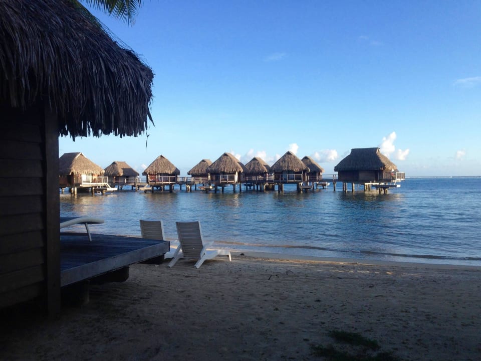 Vom Hotelstrand Manava Beach Resort & Spa Moorea