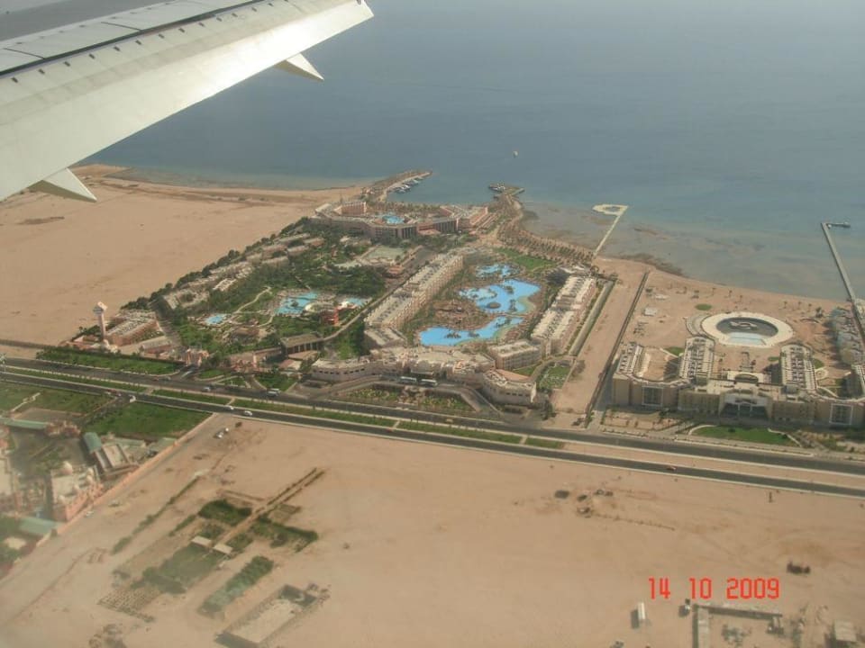 Вид с самолета Pickalbatros Palace Resort
