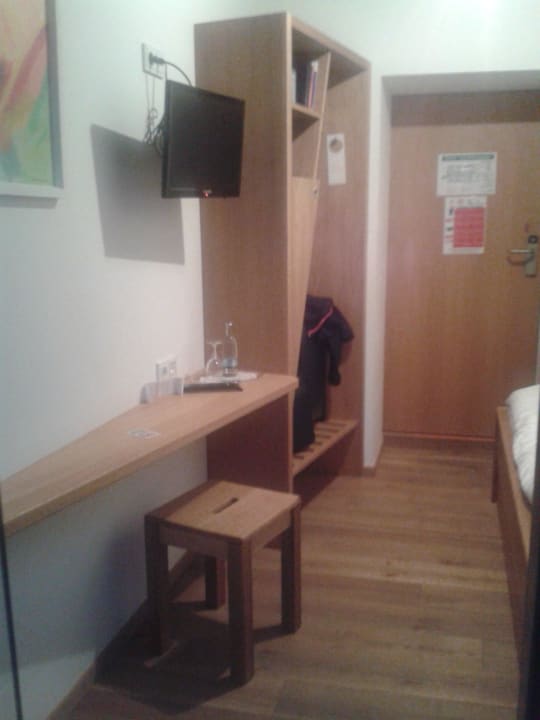 Blick aus dem Bad Stadt-gut-Hotel Fronveste - Das Alte Knasthaus