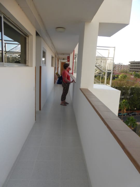 Zugang Rückseite Hotelzimmern Hotel Europalace