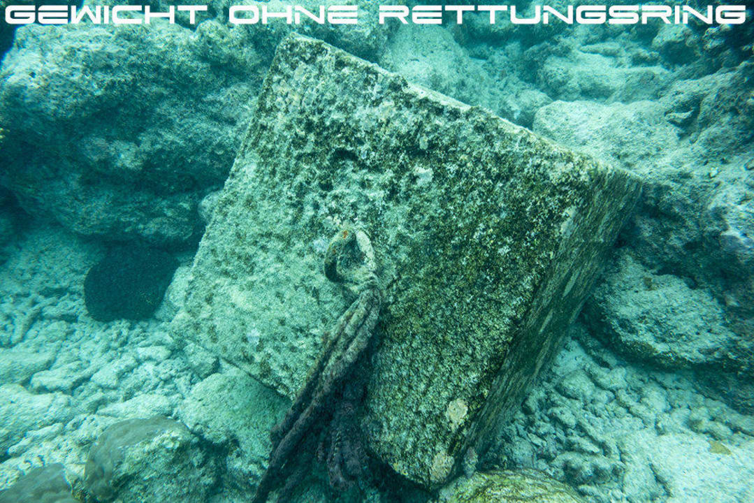 Gewicht ohne Rettungsring Kuramathi Maldives