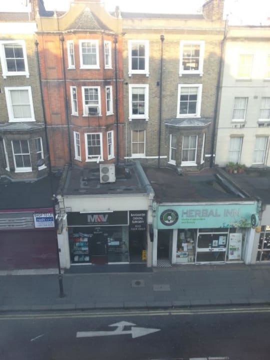 Blick vom Zimmer Hotel Royal Hyde Park