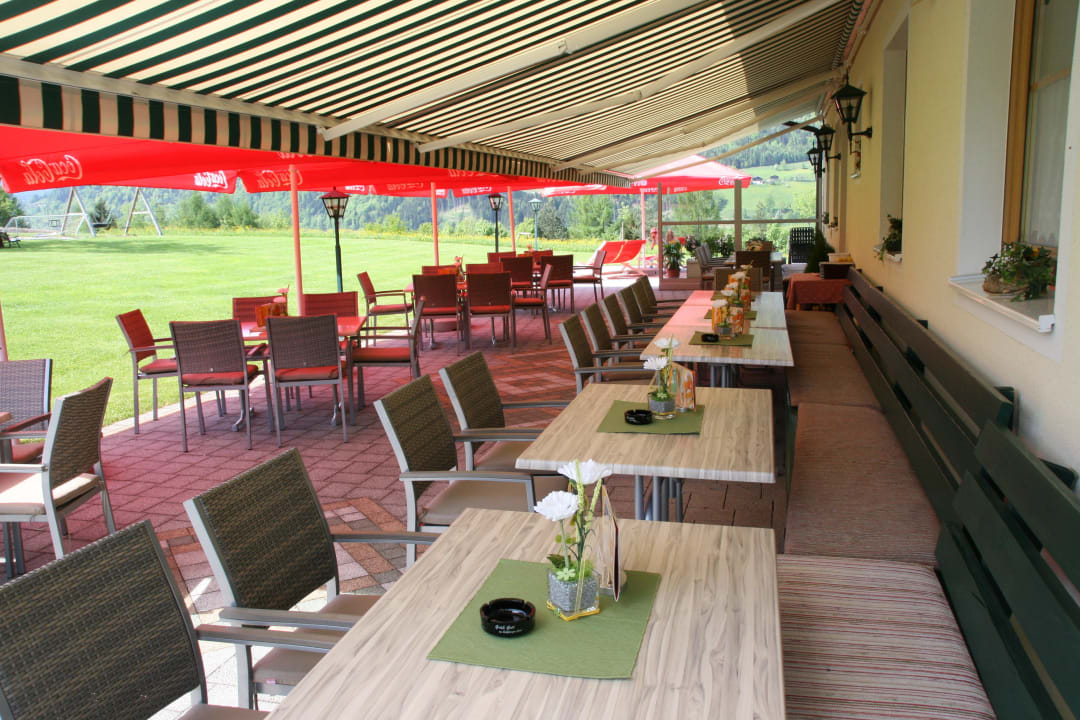 Die neue Sonnenterrasse Landgasthof Zehenthof