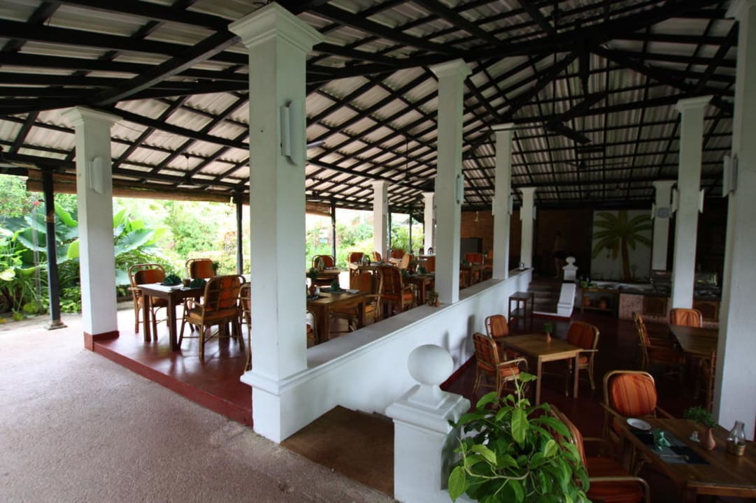 Blick aufs Restaurant Barberyn Sands Ayurveda Resort