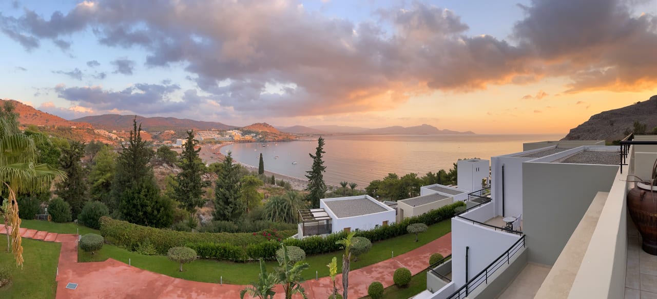 Ausblick Lindos Mare, Seaside Hotel
