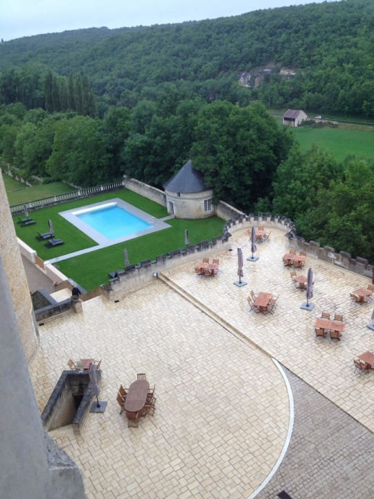 View from the room window Hapimag Resort Château de Chabenet