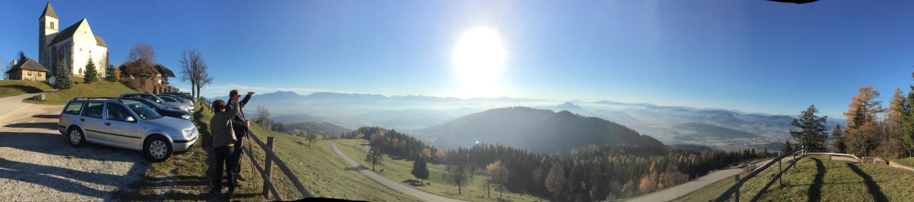 Panorama Gipfelhaus Magdalensberg
