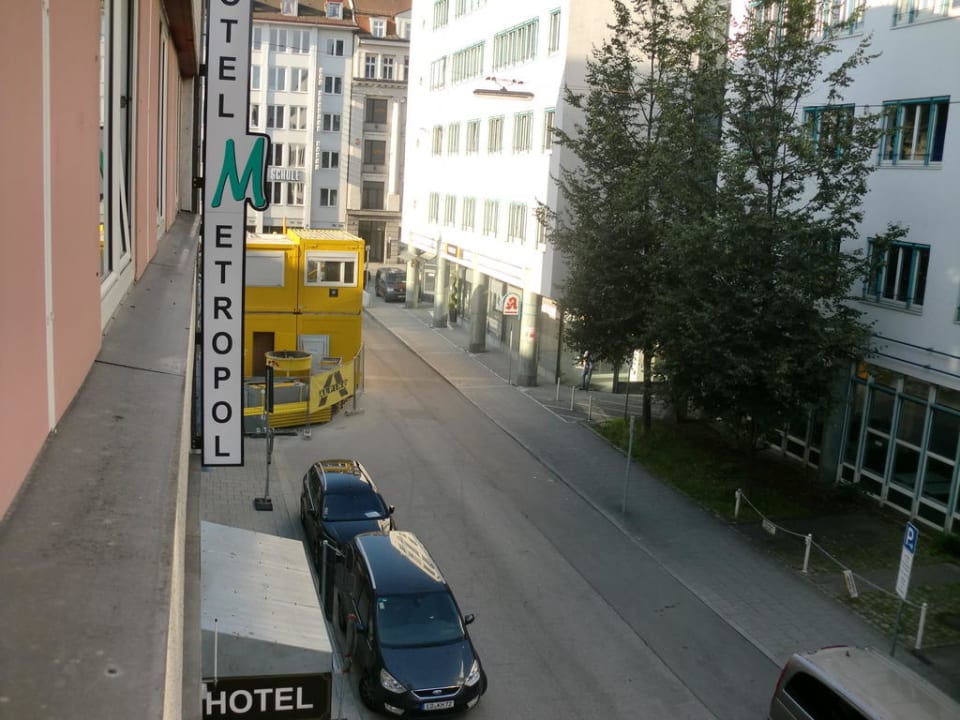 Aus der 2. Etage  Hotel Metropol by Maier Privathotels