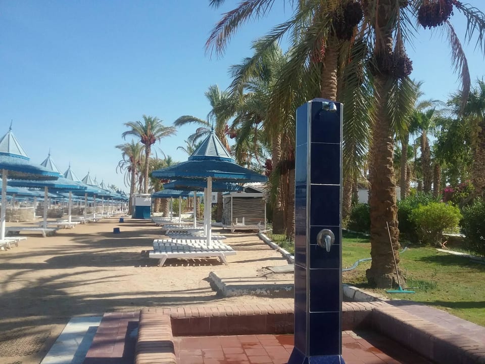 Dusche am Strand The Grand Hotel Hurghada