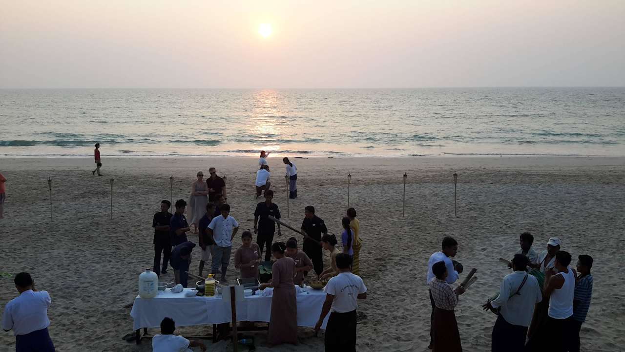 Mitarbeiterfest Ngapali Bay Villas & Spa