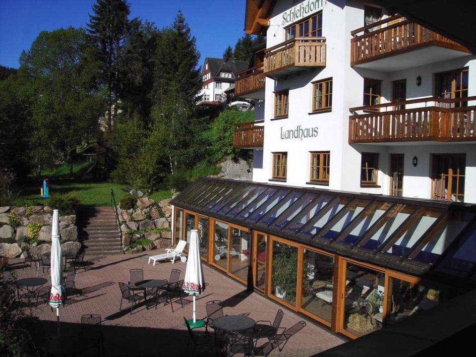 Teil der Anlage Hotel Schlehdorn