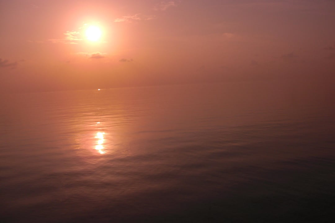 Sonnenuntergang Summer Island Maldives