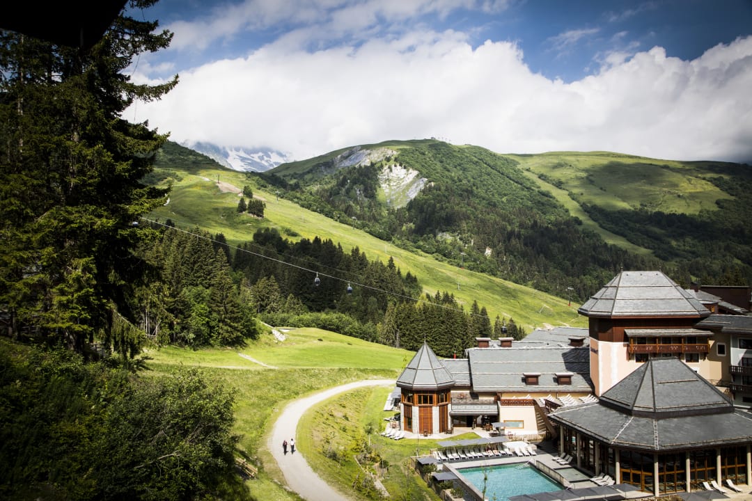 Ausblick Club Med Valmorel