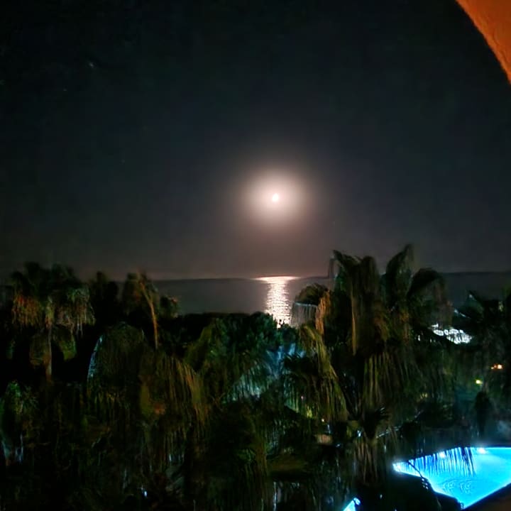 Ausblick Club Turtas Beach Hotel