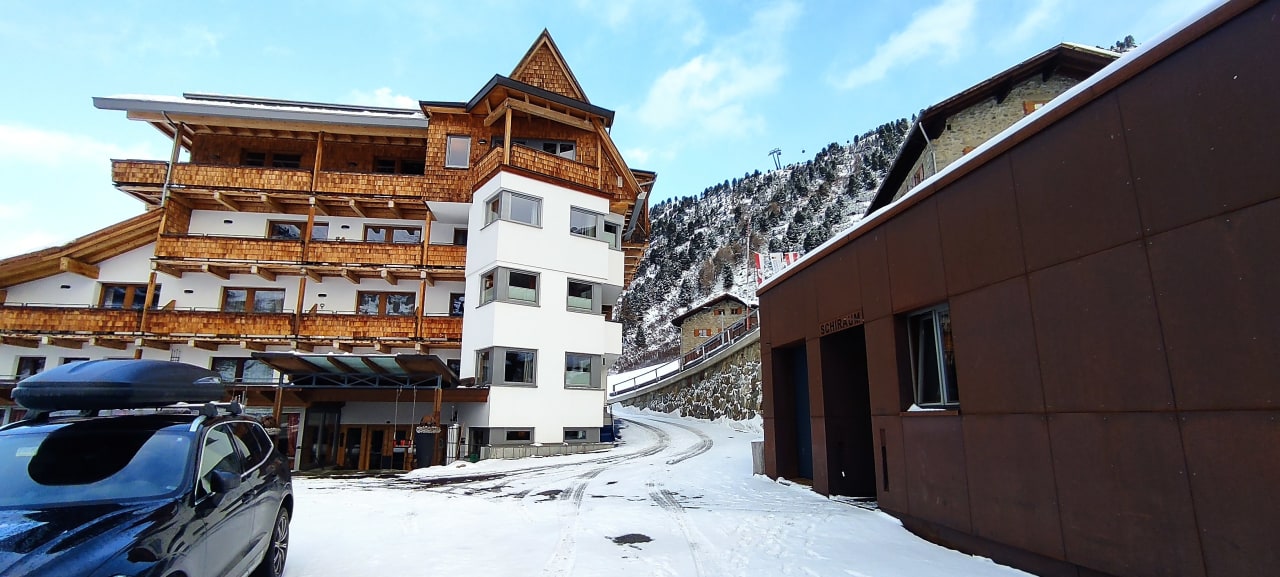 Außenansicht Pension Haus Schönblick