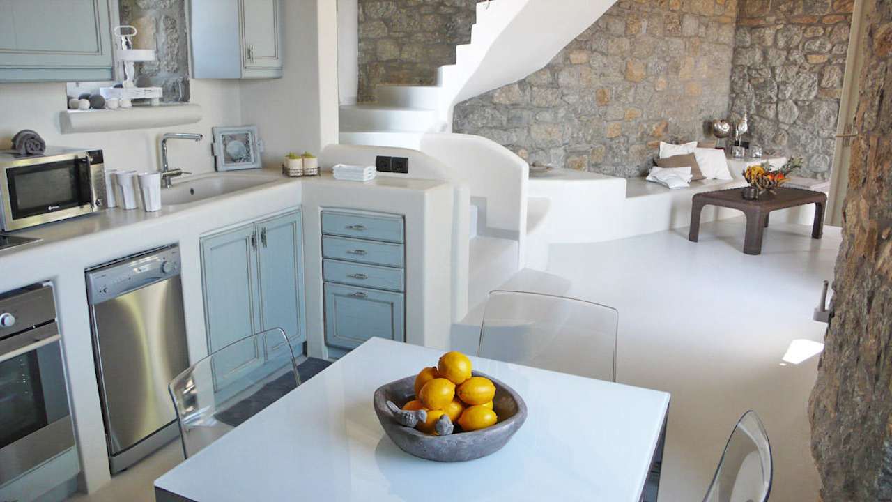 Living room Mykonian Villa