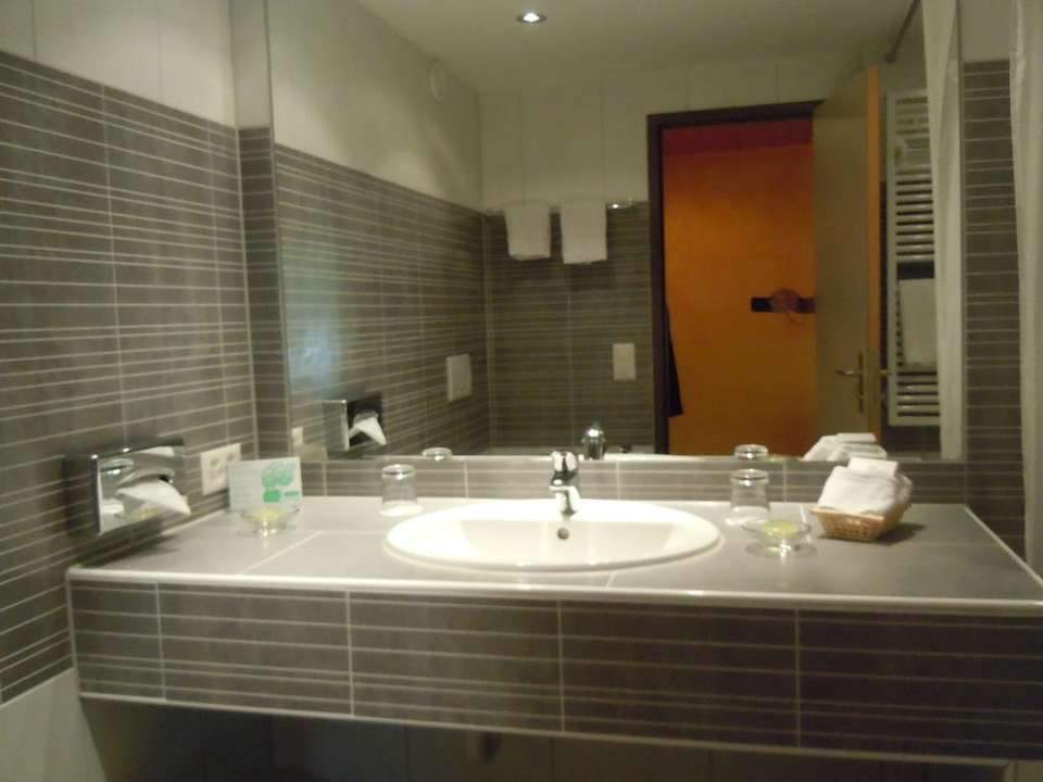 Badezimmer Hotel Silberhorn