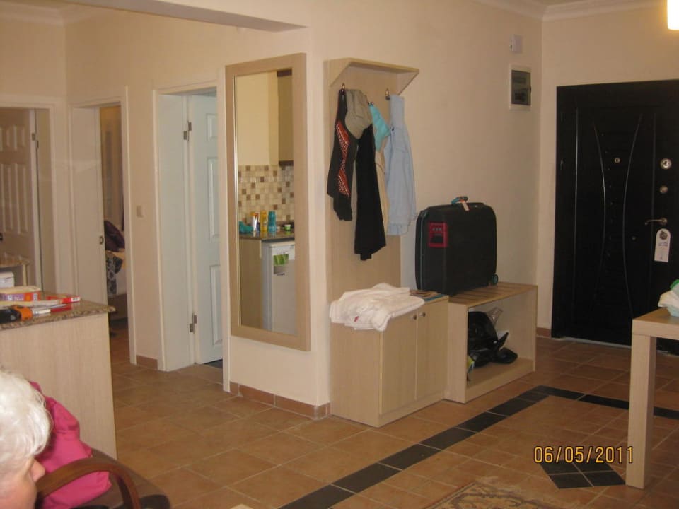 Blick von der Sitzecke App. 201 Hotel Sirma