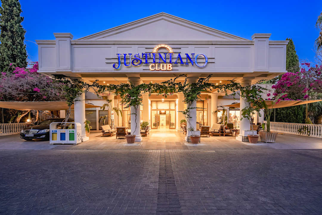 Außenansicht Justiniano Club Alanya