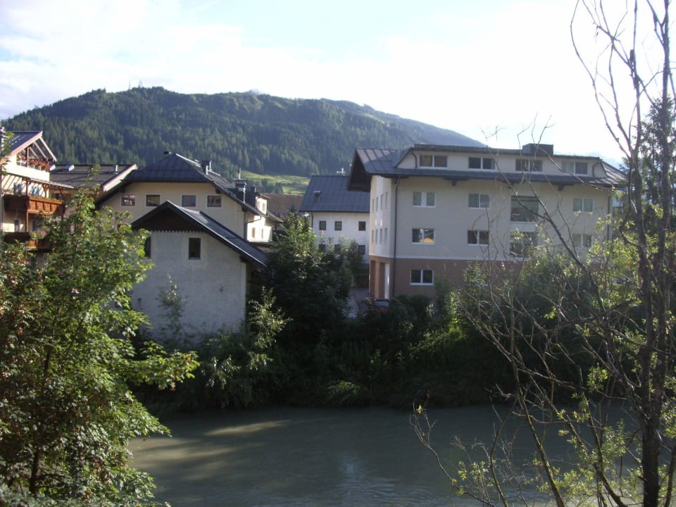 Der Ausblick von unserem Zimmer Hotel LukasMayr