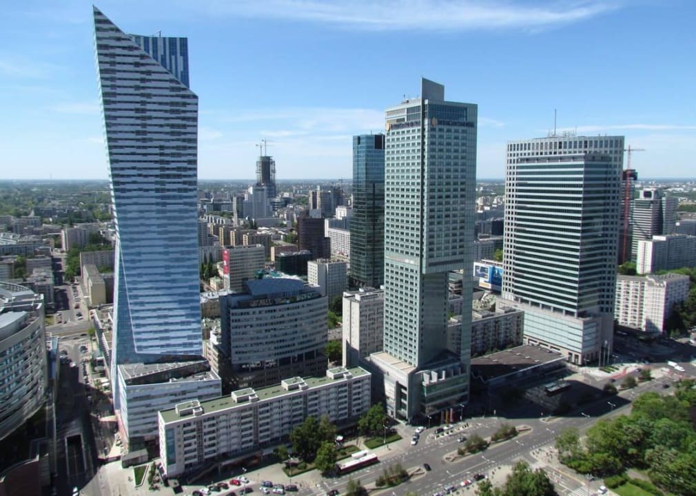 View from Culture Palace InterContinental Warszawa
