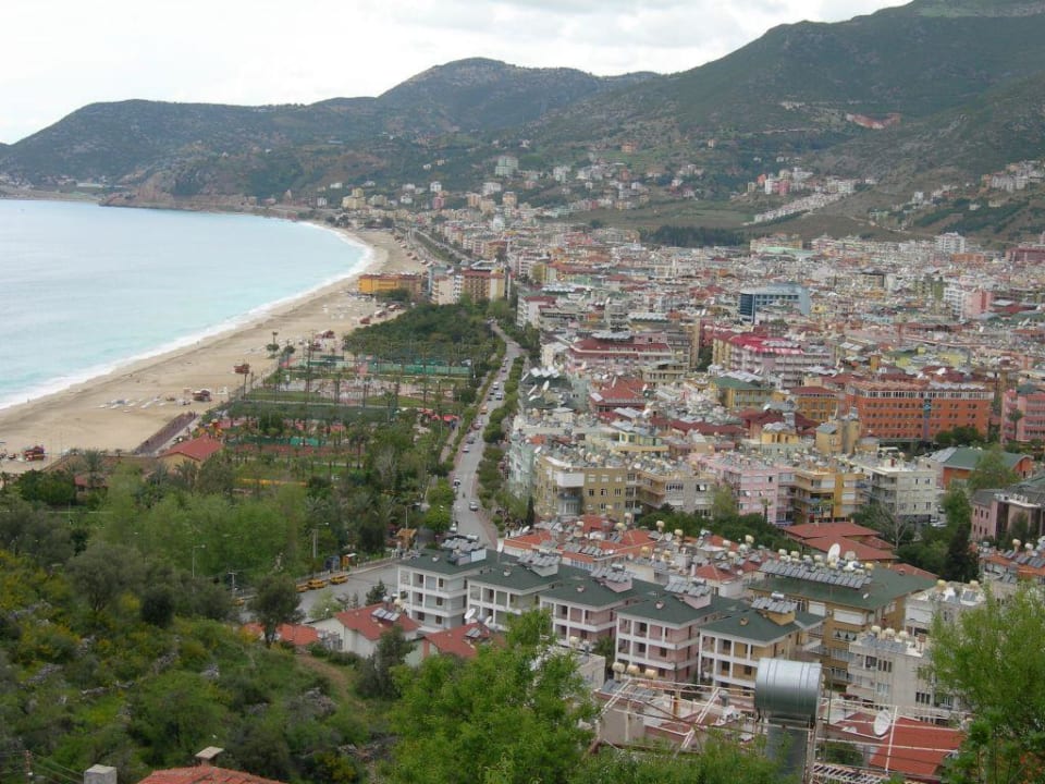 nur 130 m bis zum Strand Hotel Aslan City Kleopatra