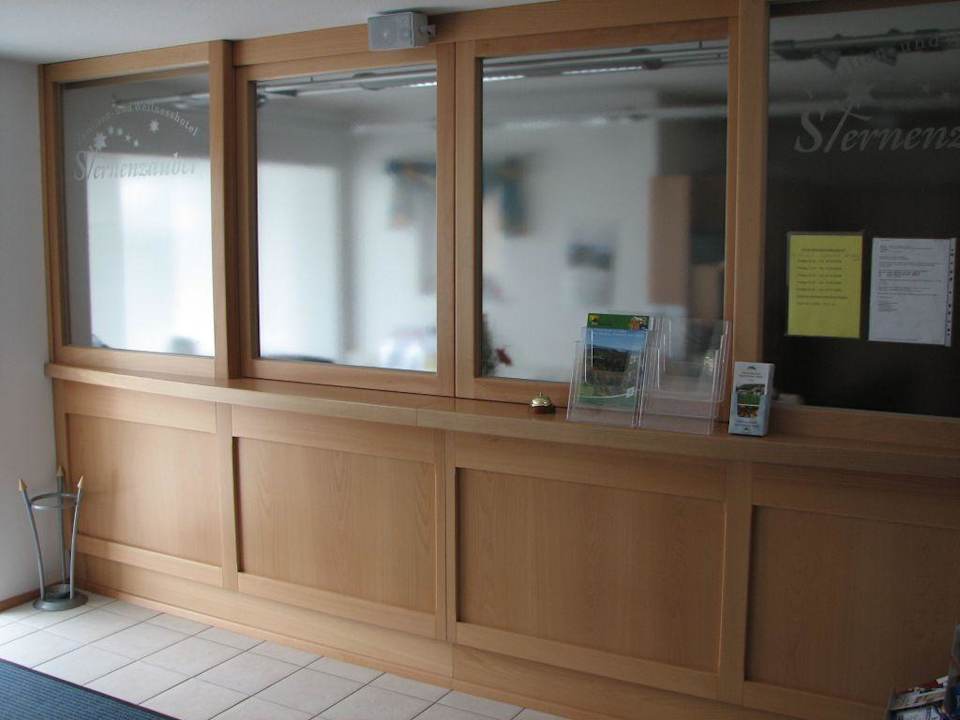 Rezeption Hotel Sternenzauber