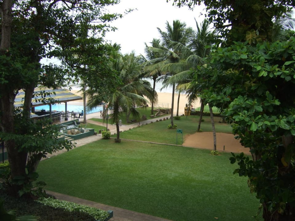 Ausblick aus Zimmer 501 Hotel Camelot Beach