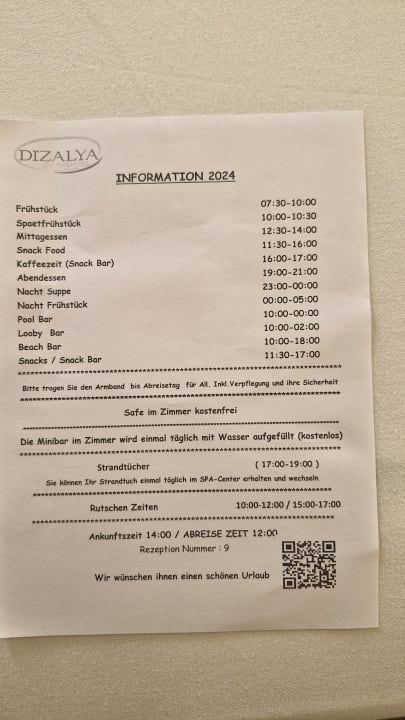 Lobby Dizalya Palm Garden