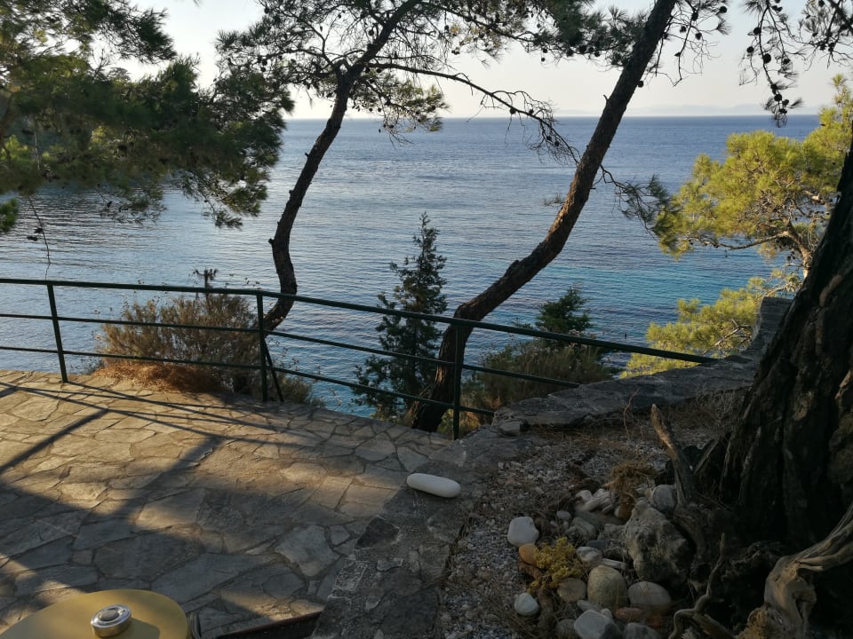 Ausblick Pension Lemonakia Beach