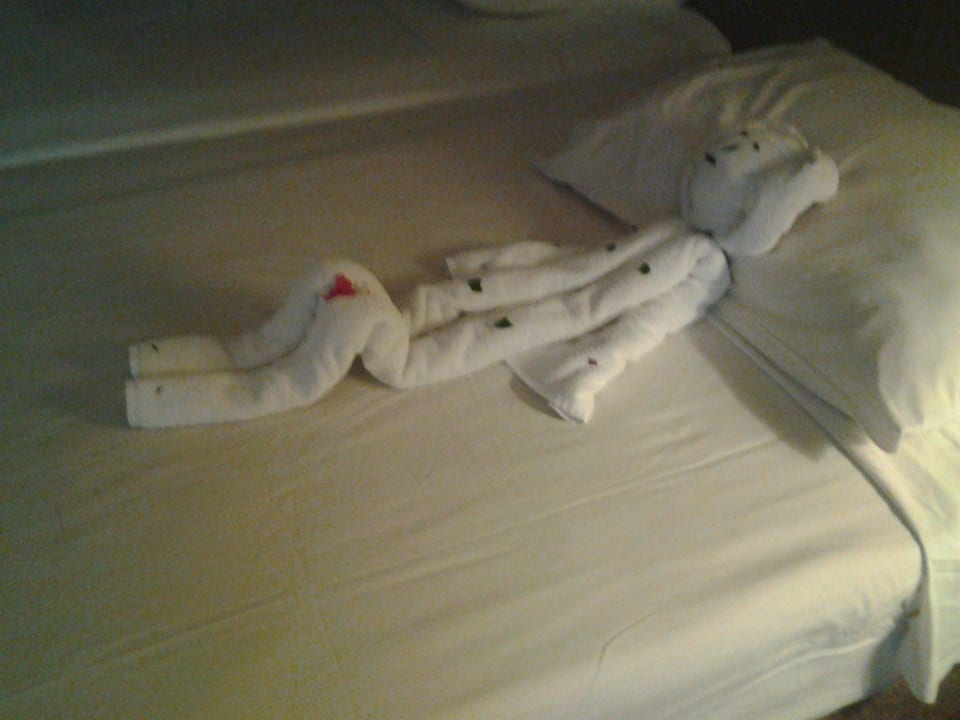 Lustiges Handtuchmotiv JAZ Fanara Resort