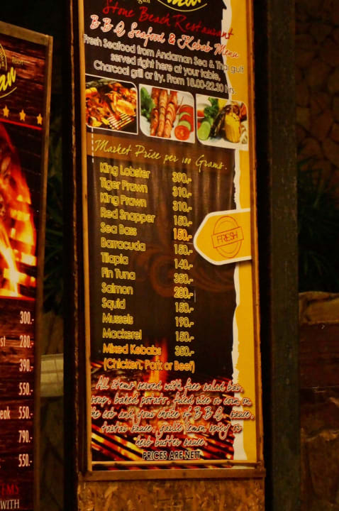 BBQ Hotel Preise Panviman Resort Koh Phangan